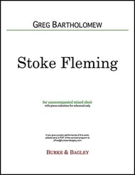 Stoke Fleming SATB choral sheet music cover Thumbnail